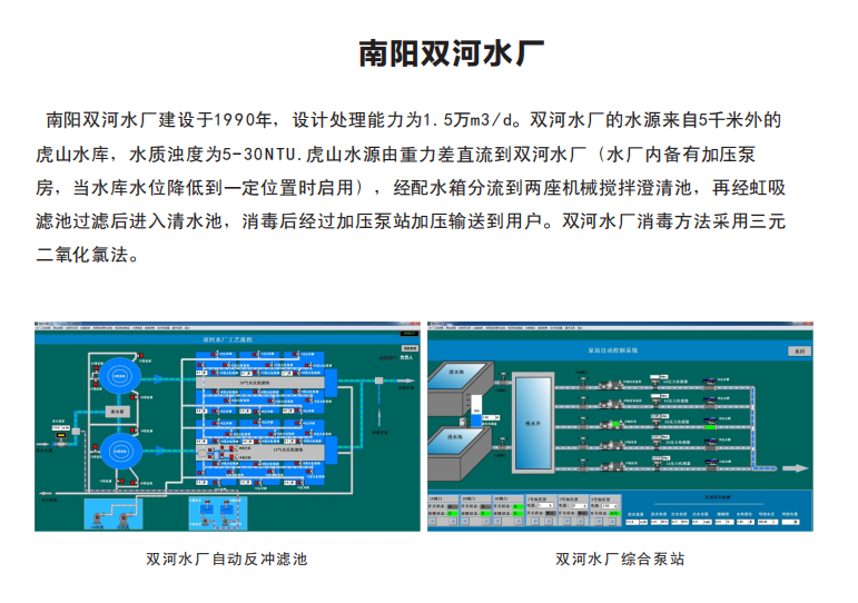 南陽(yáng)雙河水廠